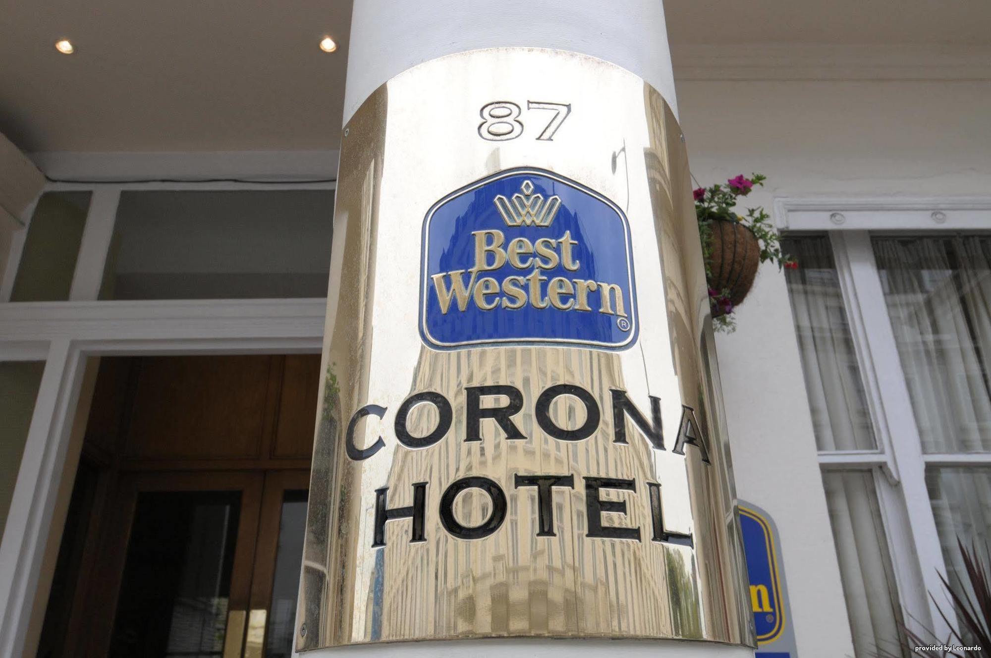 Best Western Corona Hotel Londra Exterior foto